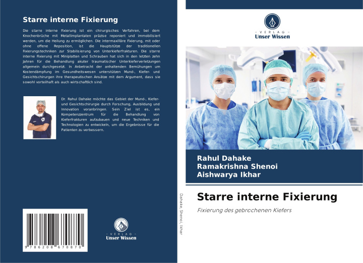 Kniha Starre interne Fixierung Ramakrishna Shenoi