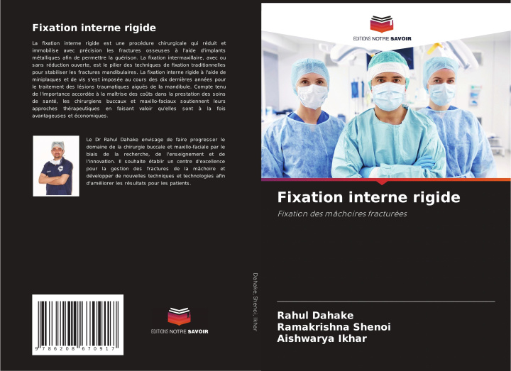 Книга Fixation interne rigide Ramakrishna Shenoi
