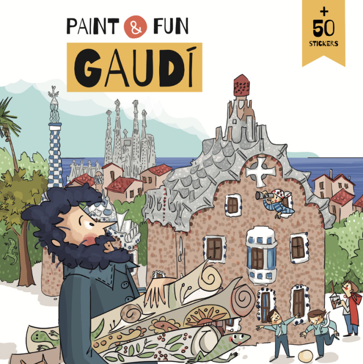 Kniha PAINT & FUN. GAUDI. 100