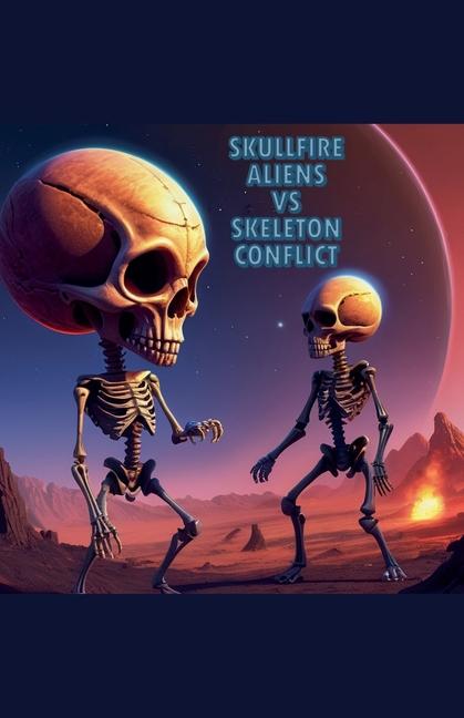 Knjiga Skullfire Aliens VS Skeleton Conflict Bluefoxx