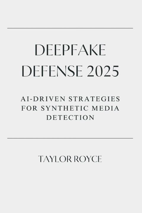 Book Deepfake Defense 2025 Taylor Royce