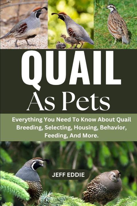 Kniha Quail as Pets JEFF EDDIE