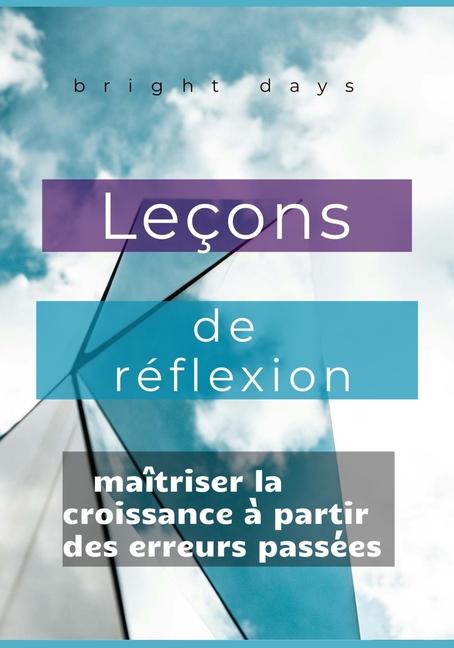 Kniha Leçons de réflexion bright days