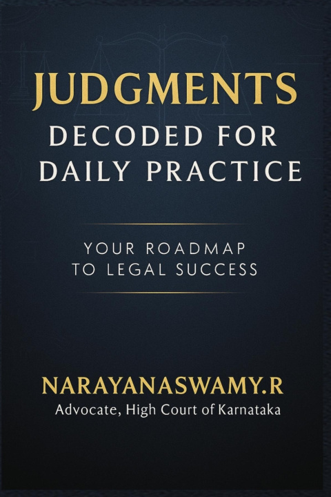 Kniha Judgments Decoded For Daily Practice NARAYANA SWAMY R