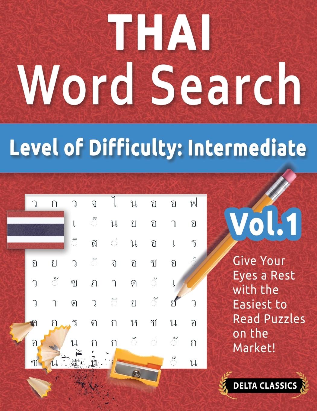 Książka Thai Word Search - Level of Difficulty DELTA CLASSICS