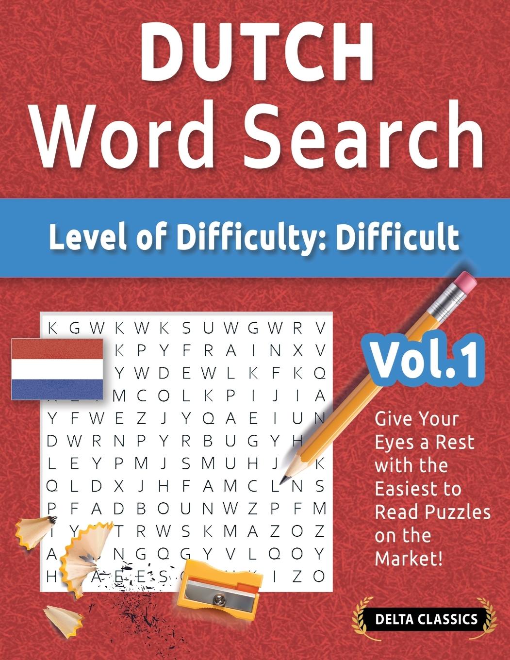 Kniha Dutch Word Search - Level of Difficulty DELTA CLASSICS
