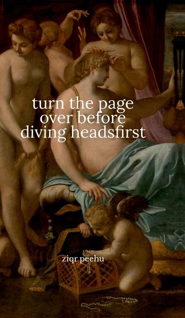 Книга turn the page over before diving headsfirst Ziqr Peehu
