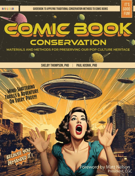 Kniha Comic Book Conservation Paul Kosnik