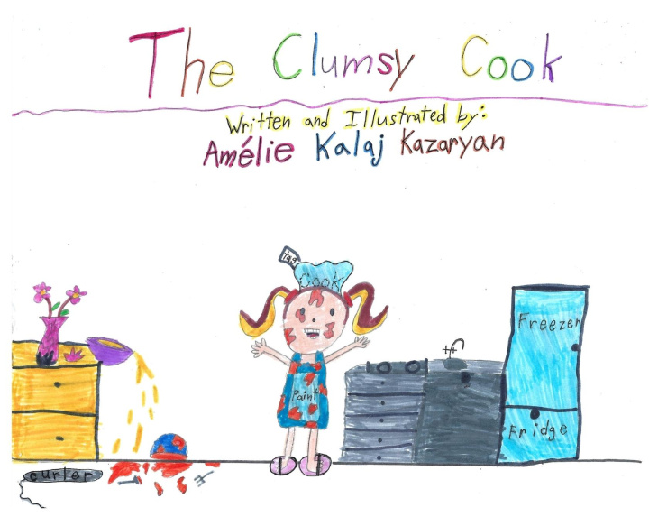 Knjiga The Clumsy Cook Amelie Kazaryan