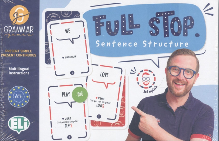Hra/Hračka Full stop:Sentence structure 