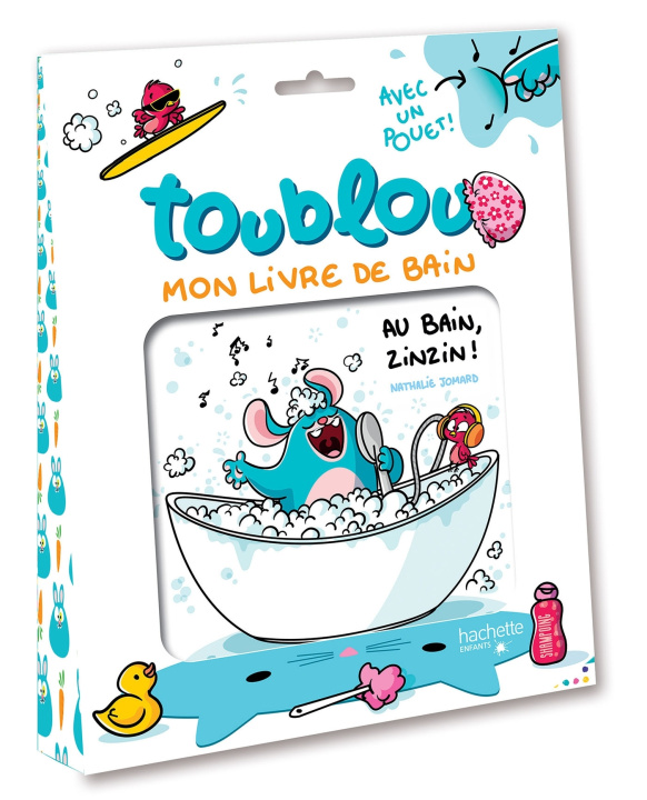 Knjiga Toublou - Au bain zinzin ! - Livre bain 