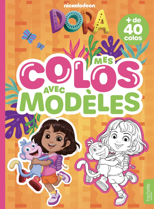 Knjiga Dora - Mes colos avec modèles 