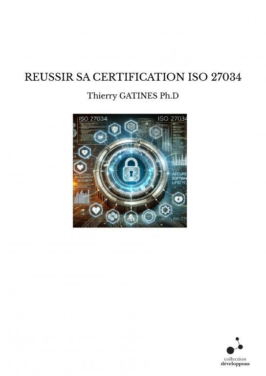 Kniha REUSSIR SA CERTIFICATION ISO 27034 GATINES Ph.D