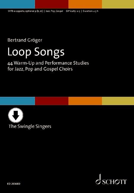Tlačovina Loop Songs Bertrand Gröger