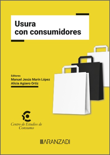 Kniha Usura con consumidores MANUEL JESUS MARIN LOPEZ