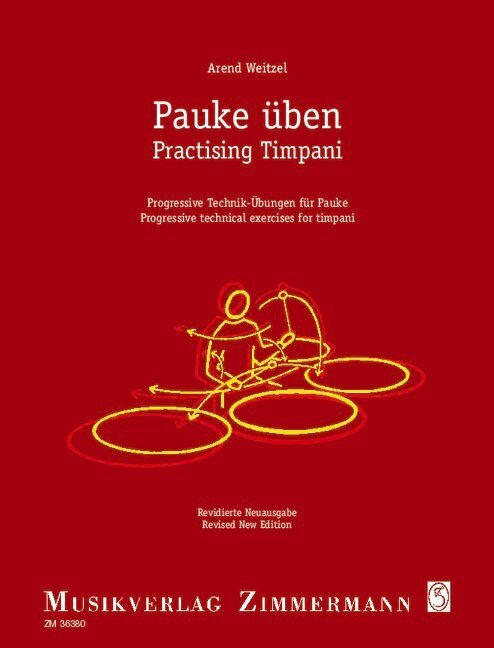 Tiskovina Practising Timpani Arend Weitzel