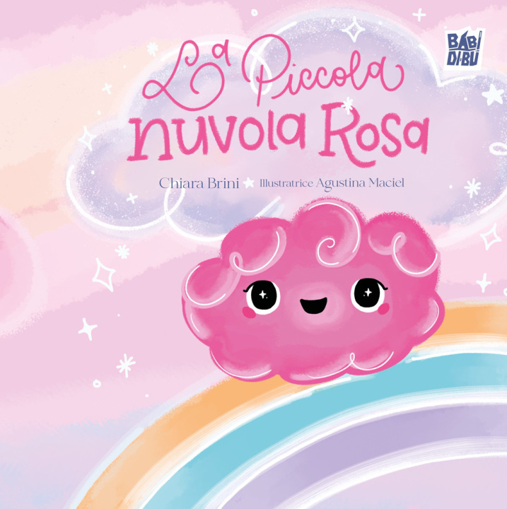 Livro piccola nuvola rosa Chiara Brini