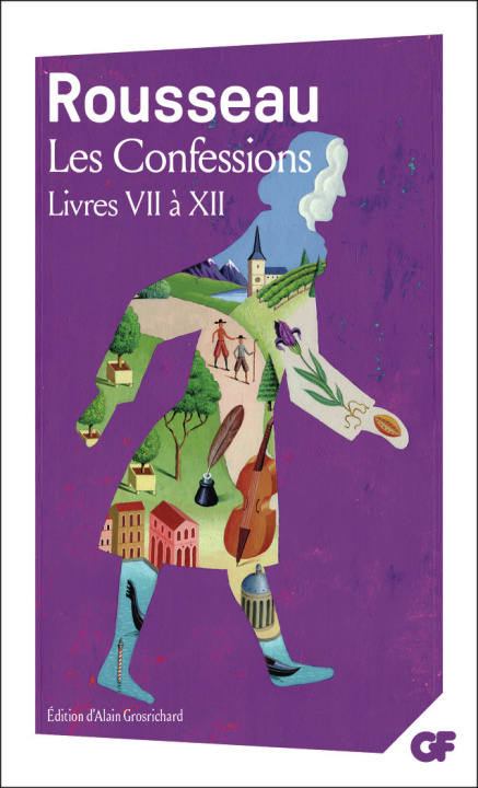 Kniha Les Confessions Rousseau