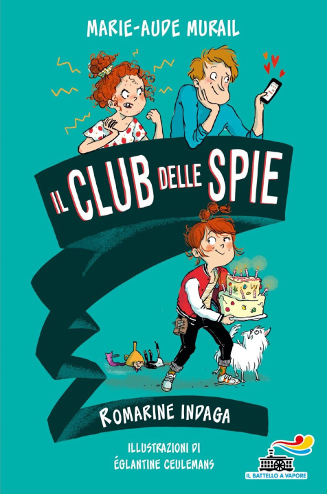 Kniha Romarine indaga. Il club delle spie Marie-Aude Murail