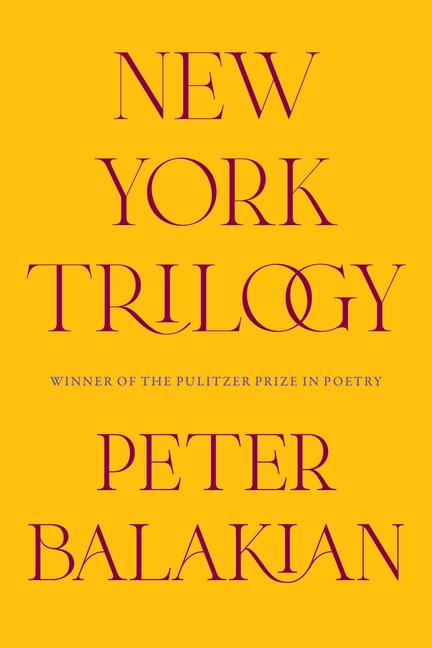 Kniha New York Trilogy Peter Balakian