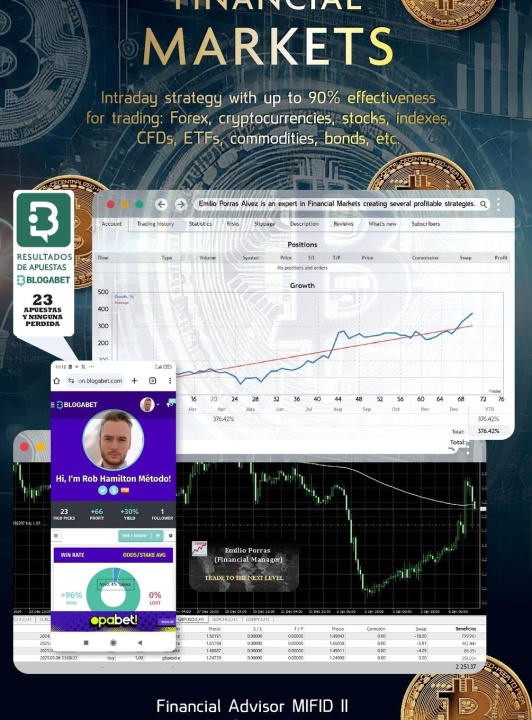 Libro FINANCIAL MARKETS, Intraday Strategy with Up to 90% Effectiveness for Trading Emilio Porras Alvez