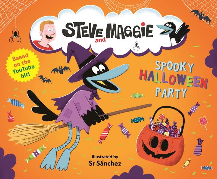 Kniha Steve and Maggie: Spooky Halloween Party Sr Sanchez