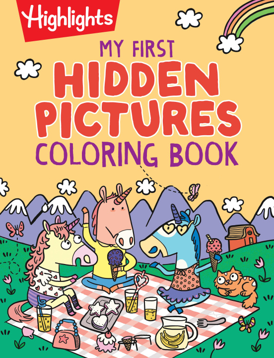 Kniha My First Hidden Pictures Coloring Book 