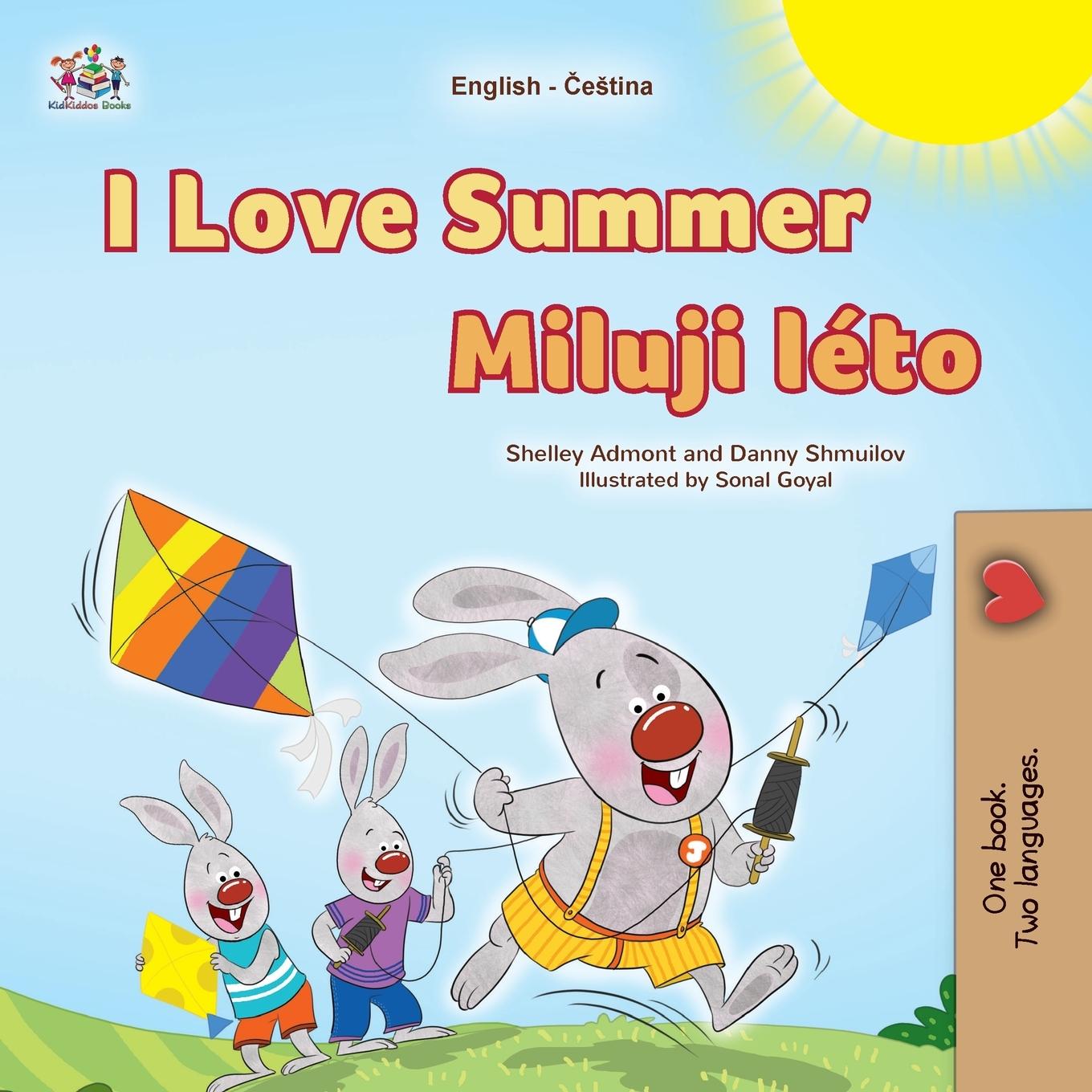 Kniha I Love Summer (English Czech Bilingual Children's Book) Danny Shmuilov