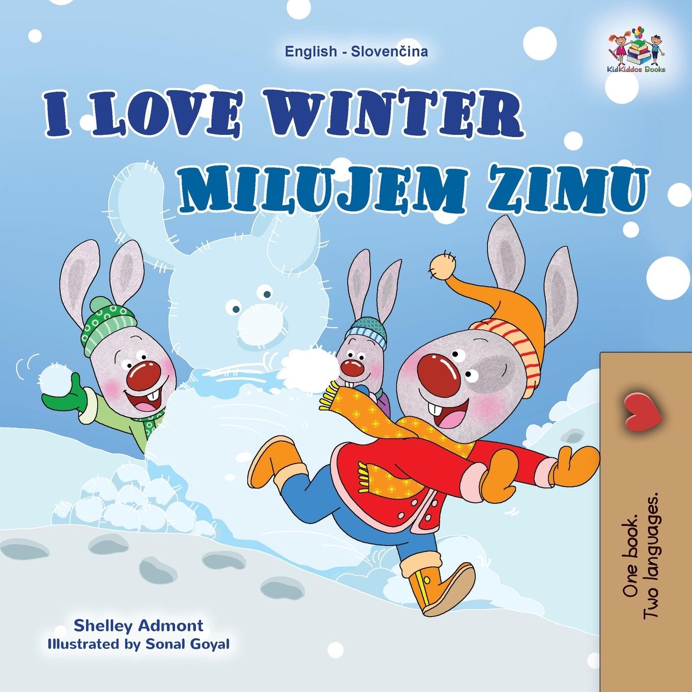 Buch I Love Winter (English Slovak Bilingual Children's Book) Kidkiddos Books