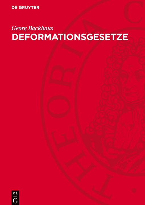 Kniha Deformationsgesetze Georg Backhaus