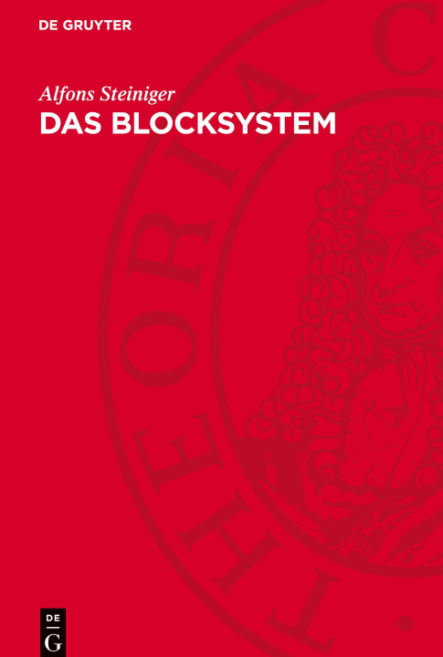 Kniha Das Blocksystem Alfons Steiniger