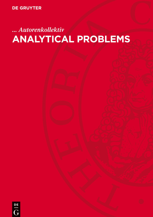 Knjiga Analytical Problems ... Autorenkollekti