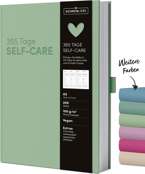 Kniha Self-care Tagebuch Mint Korsch Verlag