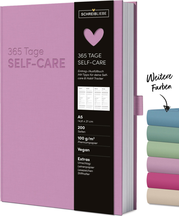 Libro Self-care-Tagebuch Flieder Korsch Verlag