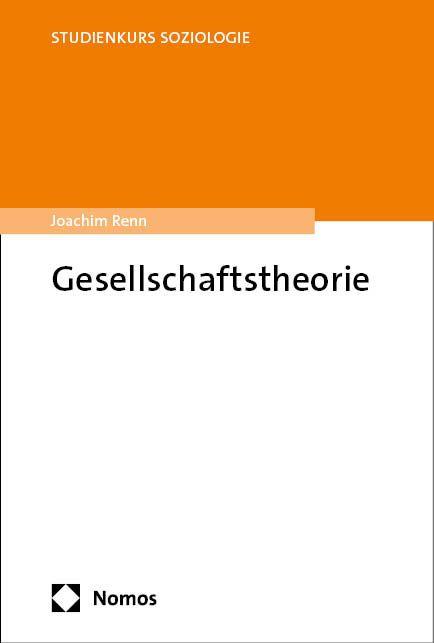 Kniha Gesellschaftstheorie Joachim Renn