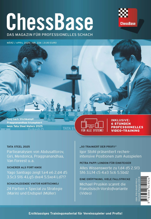 Digital ChessBase Magazin 224 ChessBase GmbH