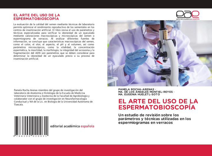 Knjiga EL ARTE DEL USO DE LA ESPERMATOBIOSCOPÍA Ma. de Los Angeles Montiel-Reyes
