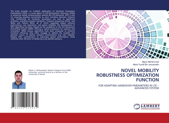 Knjiga NOVEL MOBILITY ROBUSTNESS OPTIMIZATION FUNCTION Mohd Yusoff Bin Jamaluddin