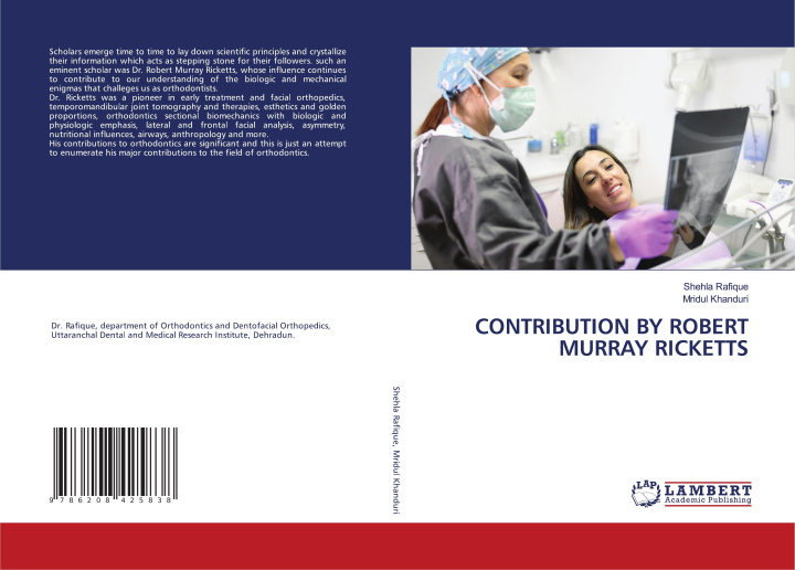 Livro CONTRIBUTION BY ROBERT MURRAY RICKETTS Mridul Khanduri