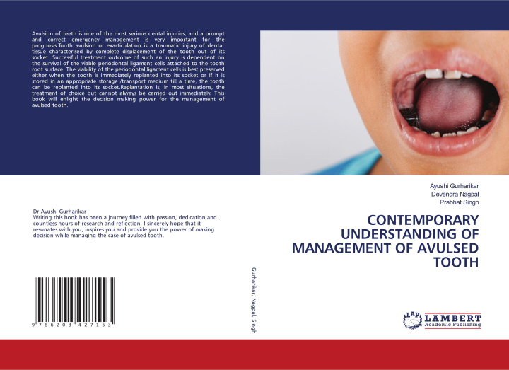 Boek CONTEMPORARY UNDERSTANDING OF MANAGEMENT OF AVULSED TOOTH Devendra Nagpal