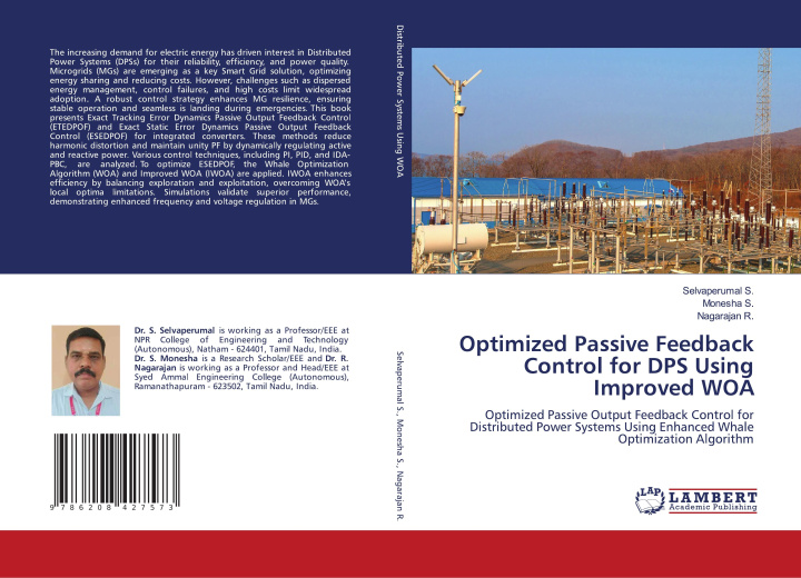 Kniha Optimized Passive Feedback Control for DPS Using Improved WOA Monesha S.