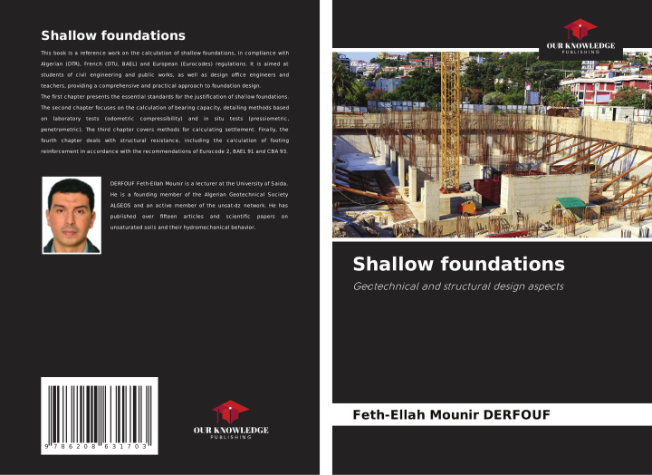 Kniha Shallow foundations Feth-Ellah Mounir DERFOUF