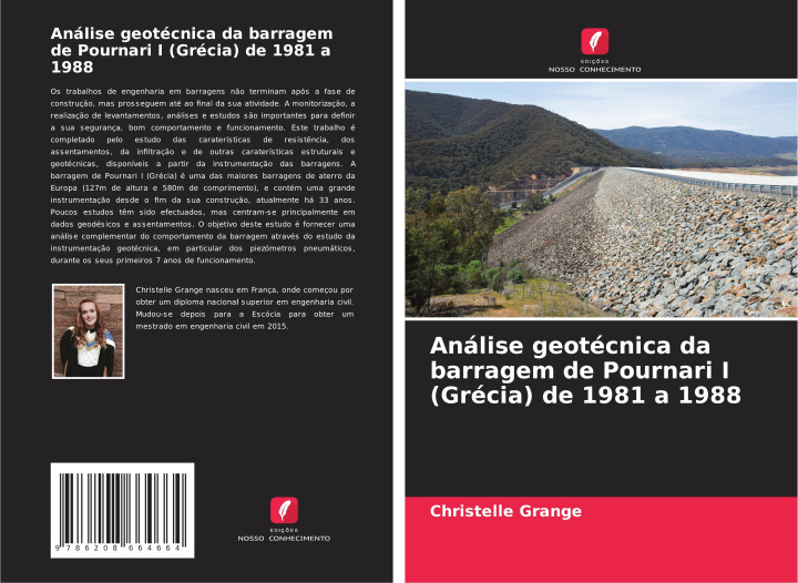 Kniha Análise geotécnica da barragem de Pournari I (Grécia) de 1981 a 1988 Christelle Grange