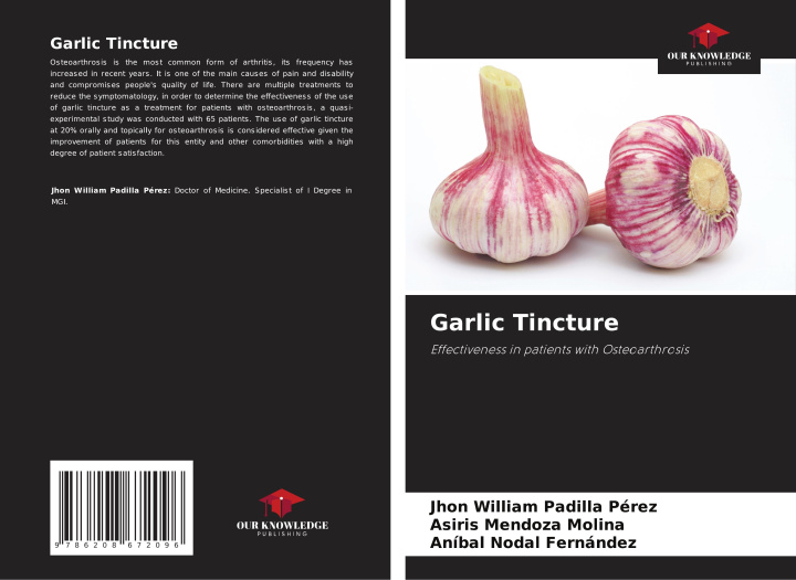 Kniha Garlic Tincture Asiris Mendoza Molina