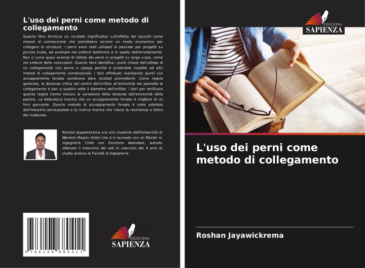 Kniha L'uso dei perni come metodo di collegamento Roshan Jayawickrema