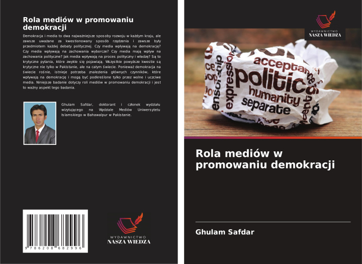 Kniha Rola mediów w promowaniu demokracji Ghulam Safdar