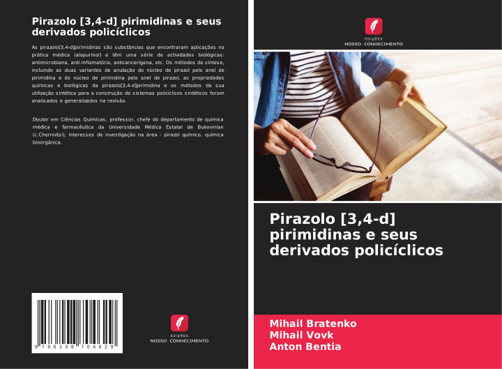 Book Pirazolo [3,4-d] pirimidinas e seus derivados policíclicos Mihail Vovk