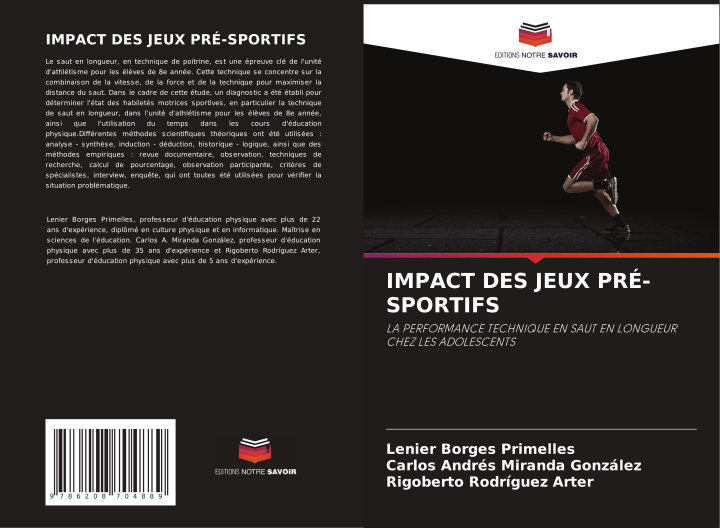 Knjiga IMPACT DES JEUX PRÉ-SPORTIFS Carlos Andrés Miranda González