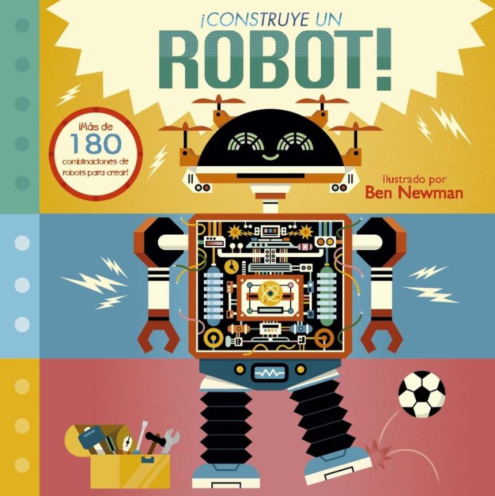 Kniha ?Construye un robot! Ben Newman