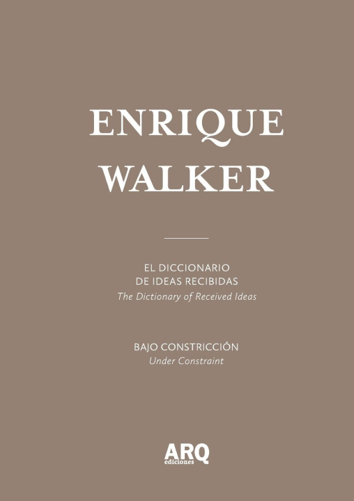 Buch Enrique Walker Enrique Walker